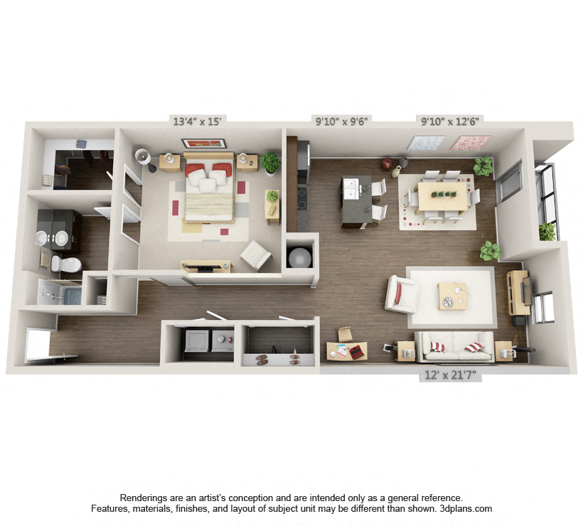 Carmine floor plan